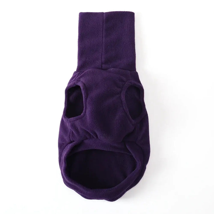Gilet polaire d’hiver pour whippet - Dark Purple / XXL