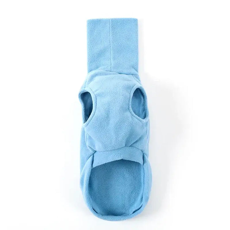 Gilet polaire d’hiver pour whippet - sky blue / S