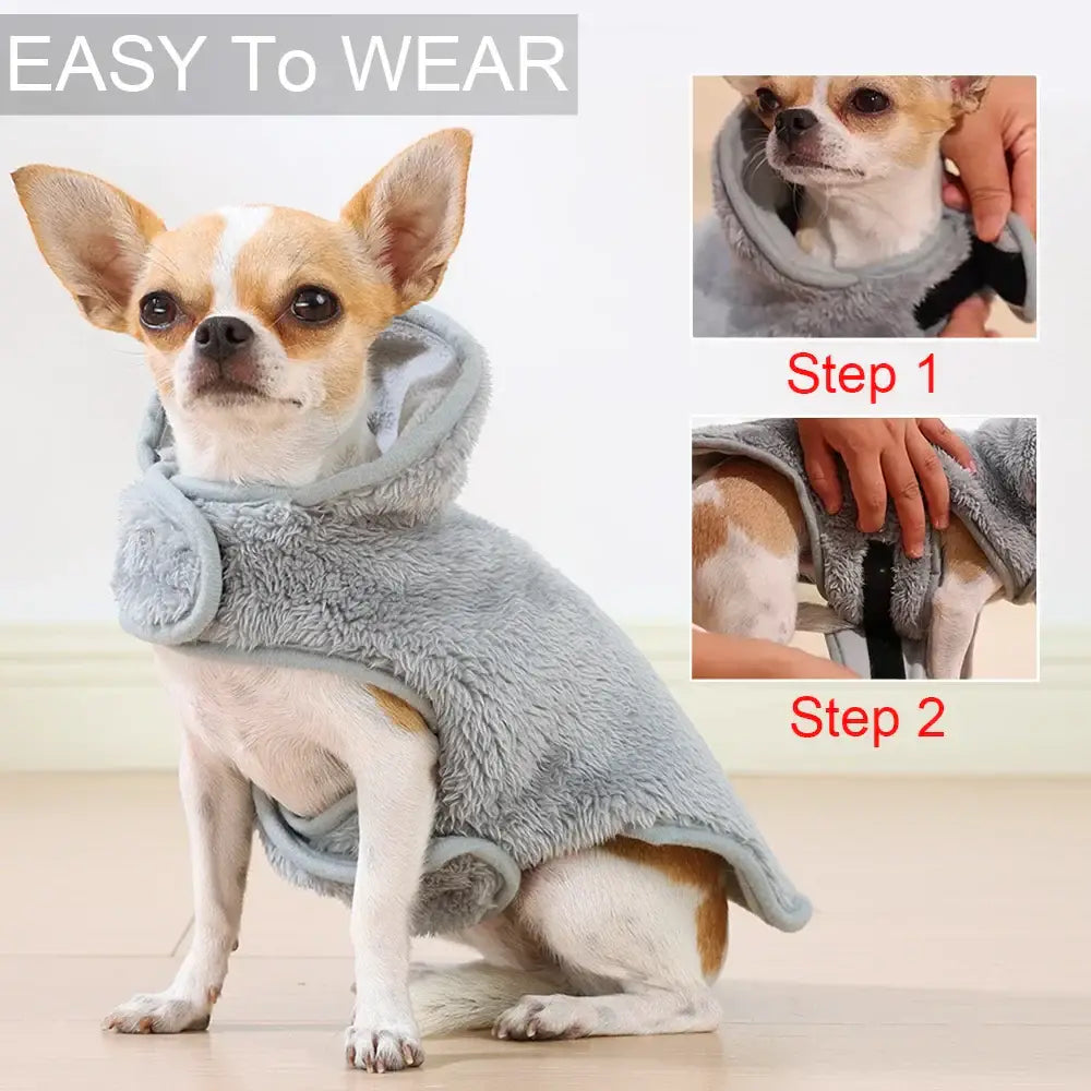Gilet réversible pour chien