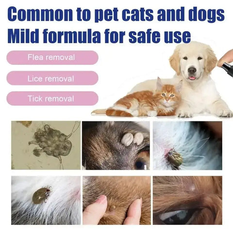 Gouttes anti-puces pour animaux de compagnie