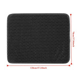 Grand tapis de litière pour chat - black / 70x120cm