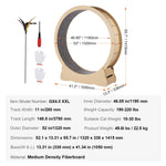 Grande roue de tapis roulant pour chat - 52inch / UNITED KINGDOM