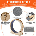 Grande roue de tapis roulant pour chat