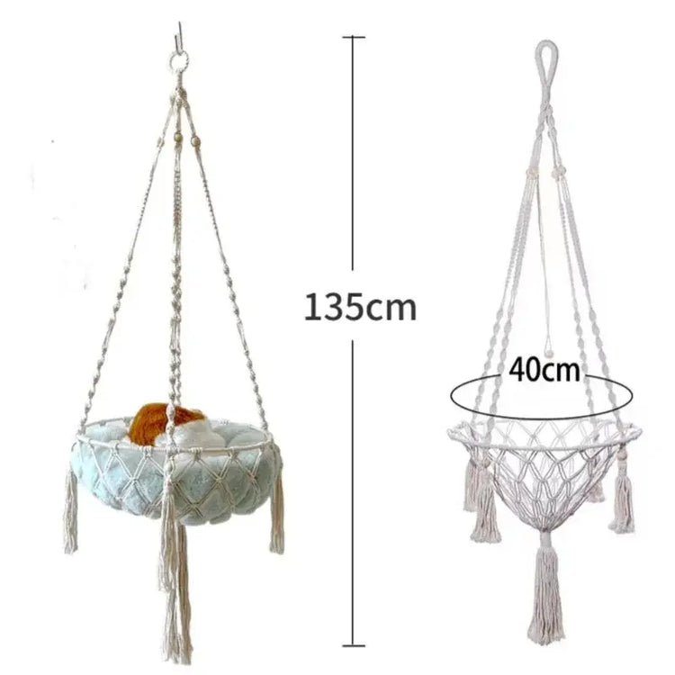 Hamac Chat Hiver Doux | Lit Suspendu Confort – PawFrance