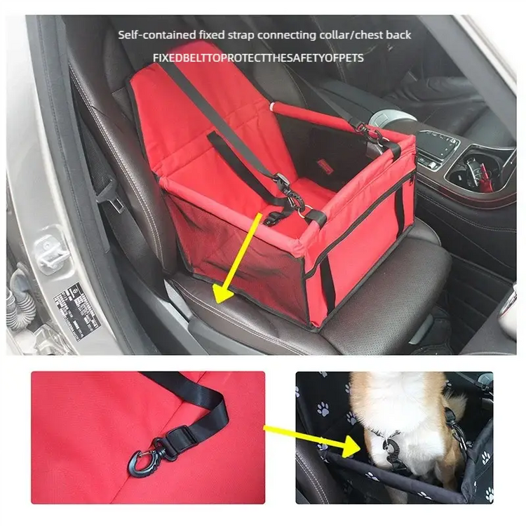 Hamac pliable pour chien en voiture