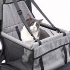 Hamac pliable pour chien en voiture