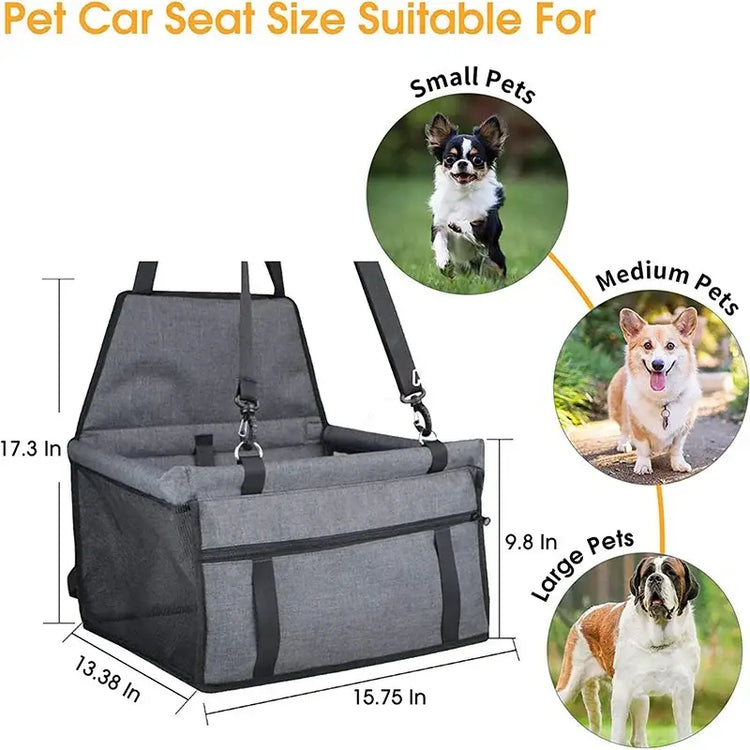 Hamac pliable pour chien en voiture