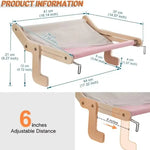 Hamac chat suspendu premium – Confort & style | PawFrance