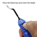 Hand Burr Trimming Knife Scraper Chamfer Deburring Tool for 3D Printer Parts Copper Tube Reamer Tool Model Pruning