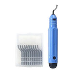 Hand Burr Trimming Knife Scraper Chamfer Deburring Tool for 3D Printer Parts Copper Tube Reamer Tool Model Pruning