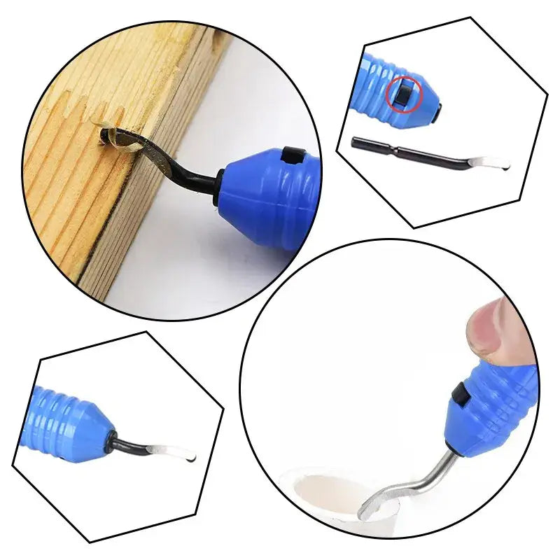 Hand Trimming Knife Deburring Scraper NB1100 Chamfer Trimming Removal Aluminum Alloy Plastic Waste Edge Tool Handle