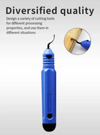 Hand Trimming Knife Deburring Scraper NB1100 Chamfer Trimming Removal Aluminum Alloy Plastic Waste Edge Tool Handle