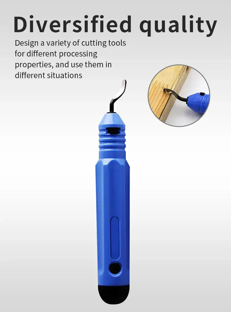 Hand Trimming Knife Deburring Scraper NB1100 Chamfer Trimming Removal Aluminum Alloy Plastic Waste Edge Tool Handle
