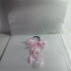Handmade Lace Neck Collars for Pets Big Bow Collars for Puppy and Cats Cute and Elegant Blue and Pink Pet Accessories