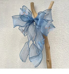 Handmade Lace Neck Collars for Pets Big Bow Collars for Puppy and Cats Cute and Elegant Blue and Pink Pet Accessories