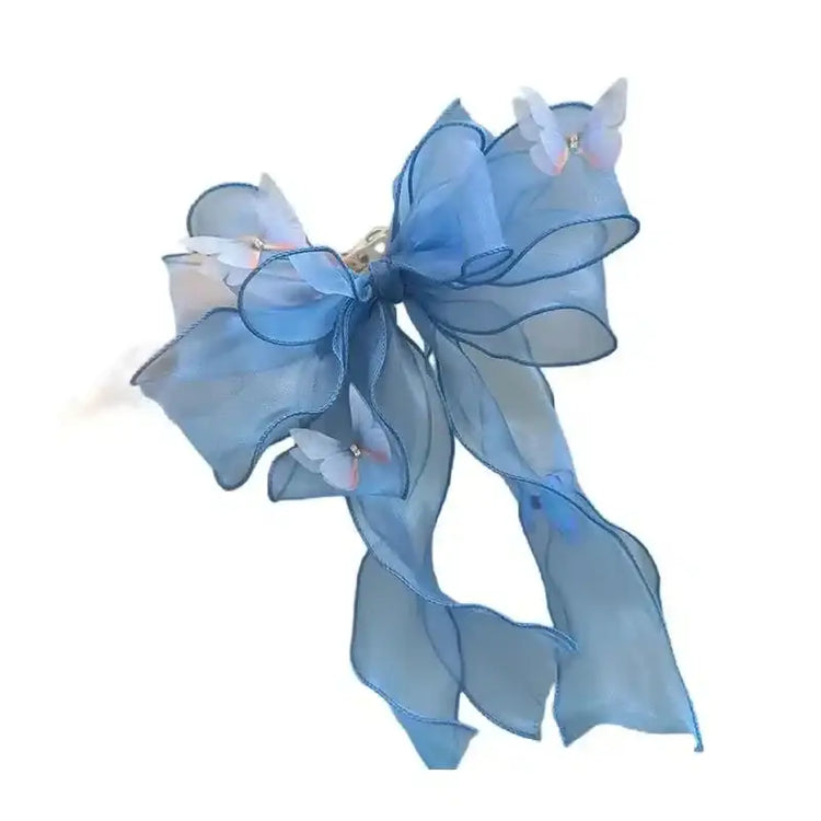 Handmade Lace Neck Collars for Pets Big Bow Collars for Puppy and Cats Cute and Elegant Blue and Pink Pet Accessories