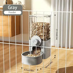 Hanging Automatic Pet Food Feeder/Water Dispenser Gravity Cat Auto Feeder Waterer Set Pet Feeding Product For Puppy