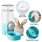 Hanging Automatic Pet Food Feeder/Water Dispenser Gravity Cat Auto Feeder Waterer Set Pet Feeding Product For Puppy