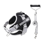 Harnais chien personnalisé - Black set / About 40-70kg dogs