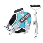 Harnais chien personnalisé - Sky Blue set / About 40-70kg dogs
