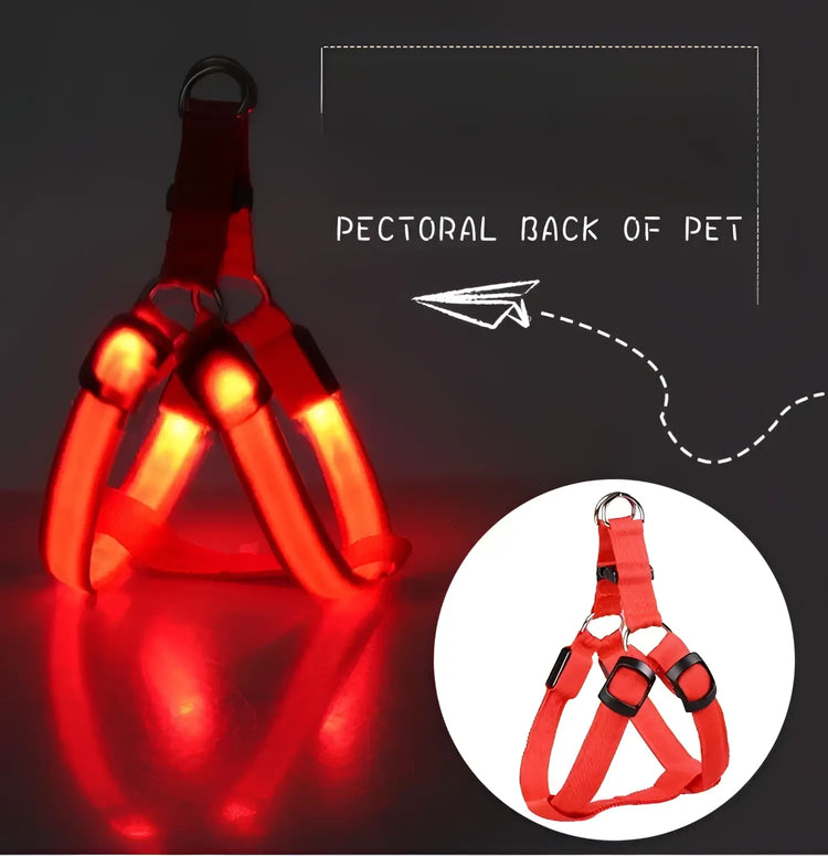 Harnais de poitrine pour chien - Charging mode 1 / 32-40cm / france