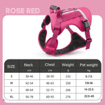 Harnais de poitrine pour grands chiens - Rose Red / S (5-7.5kg) / GERMANY