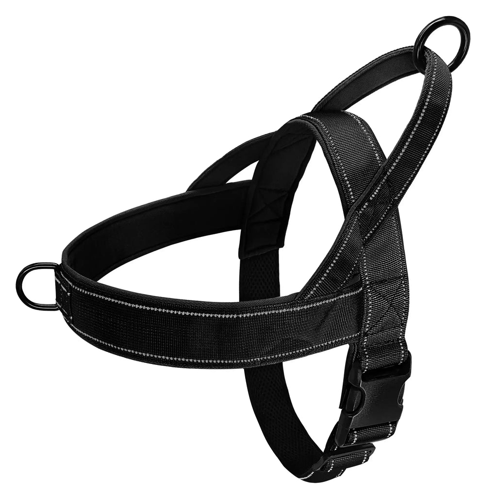 Harnais durable en nylon pour chien - spain / M / black