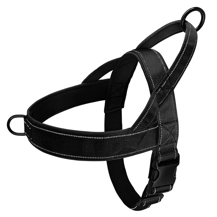 Harnais durable en nylon pour chien - spain / M / black