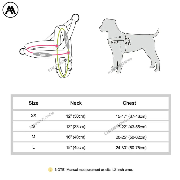 Harnais en cuir pour chien