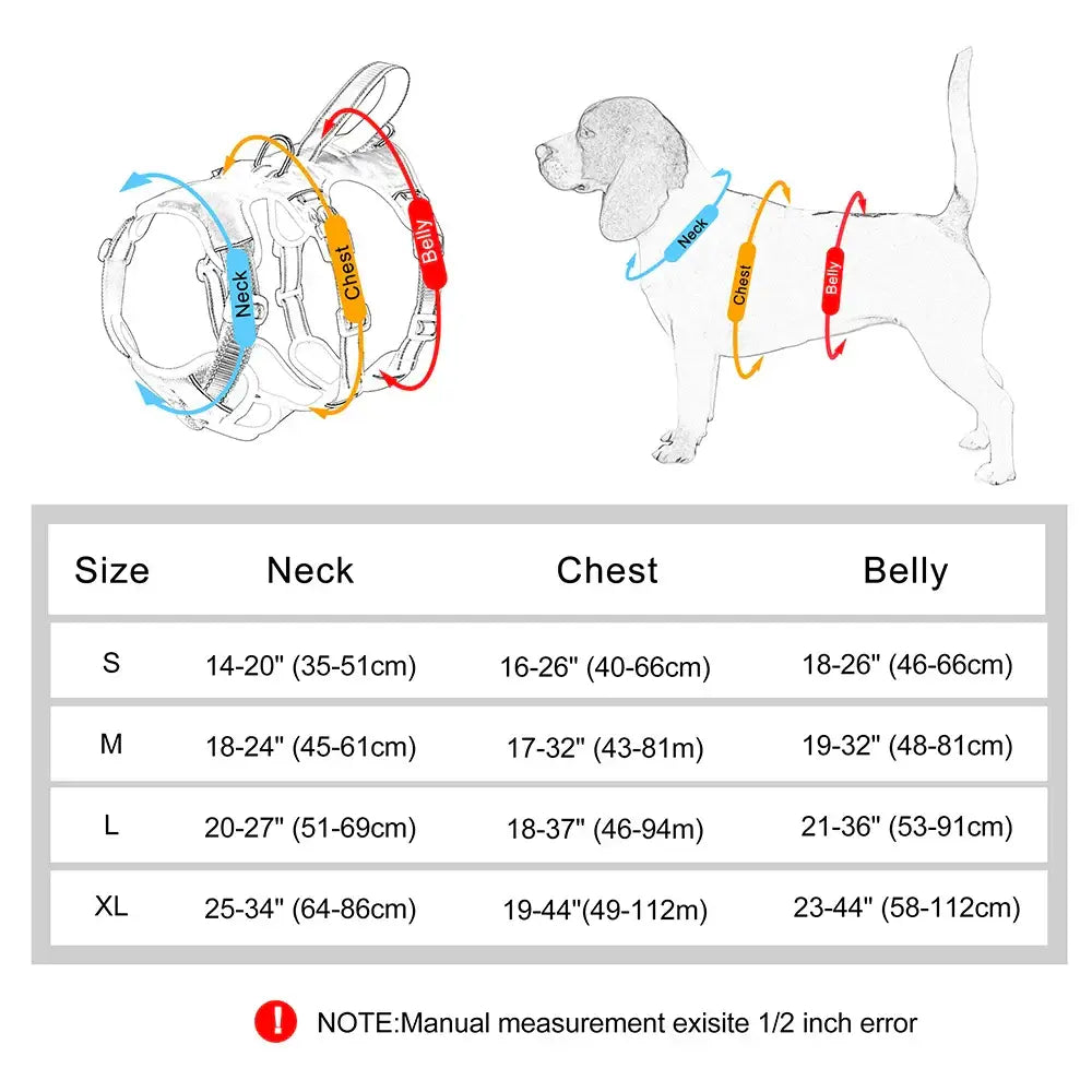 Harnais étanche pour chien
