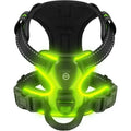 Harnais lumineux LED pour chiens - france / L / Green