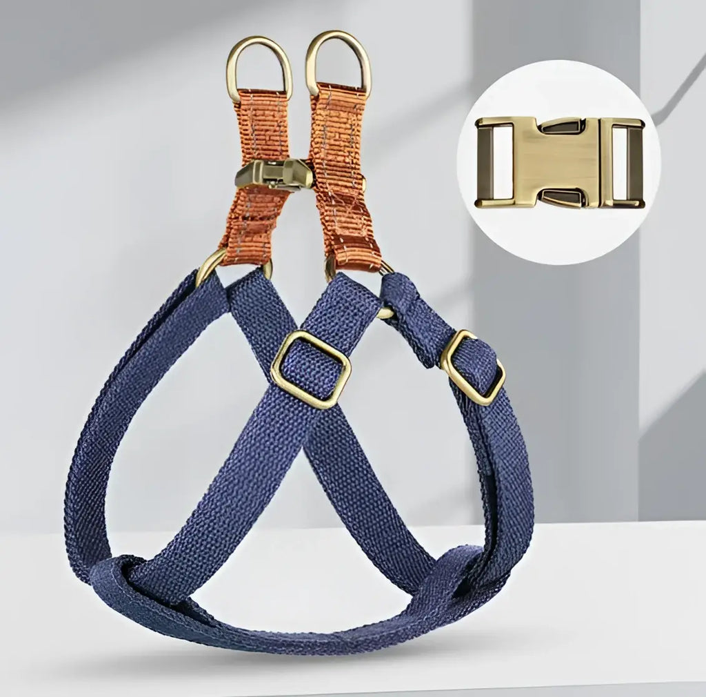 Harnais pour chien en nylon mesh - spain / XS（old） / DEEP BLUE