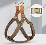 Harnais pour chien en nylon - brown / M / spain