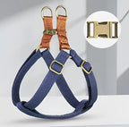 Harnais pour chien en nylon - DEEP BLUE / M / spain