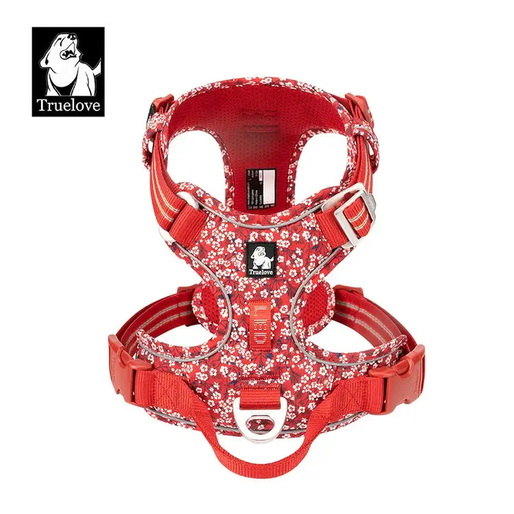 Harnais pour animaux de compagnie résistants - Poppy Red / L / China Mainland