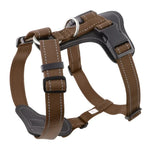 Harnais pour chien en cuir véritable résistant - GERMANY / M / Brown