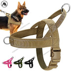 Harnais pour chien en nylon résistant avec harnais pour chien.