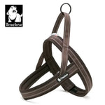 Harnais pour chien en nylon souple avec support pour chien. - brown / XS