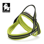 Harnais pour chien en nylon souple avec support pour chien. - neon yellow / XXS