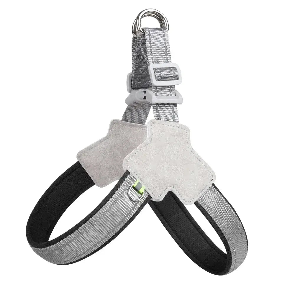 Harnais pour chien réfléchissant et réglable - Black / XL / GERMANY