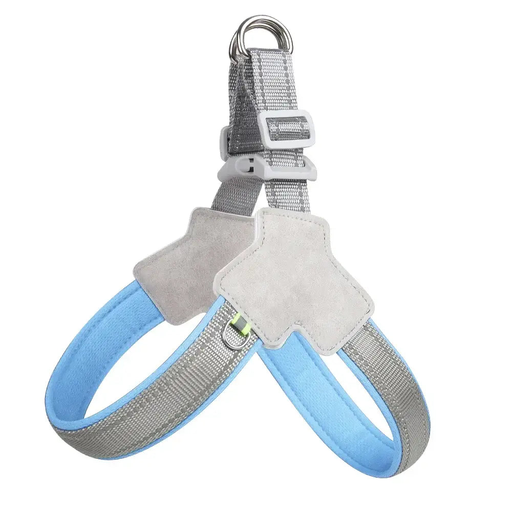 Harnais pour chien réfléchissant et réglable - Blue / XL / UNITED KINGDOM