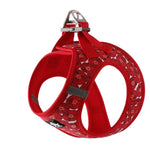 Harnais pour chien réglable - Aurora Red / XS-chest-32-36cm / China Mainland