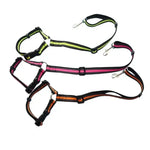Harnais pour chien réglable de couleur unie