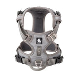 Harnais pour chien rembourré en nylon - Gray / XL / China Mainland