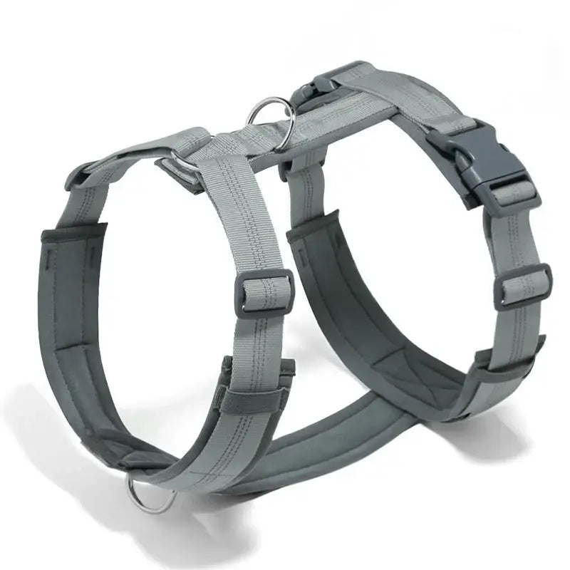 Harnais pour grand chien en forme de H - Grey / XL