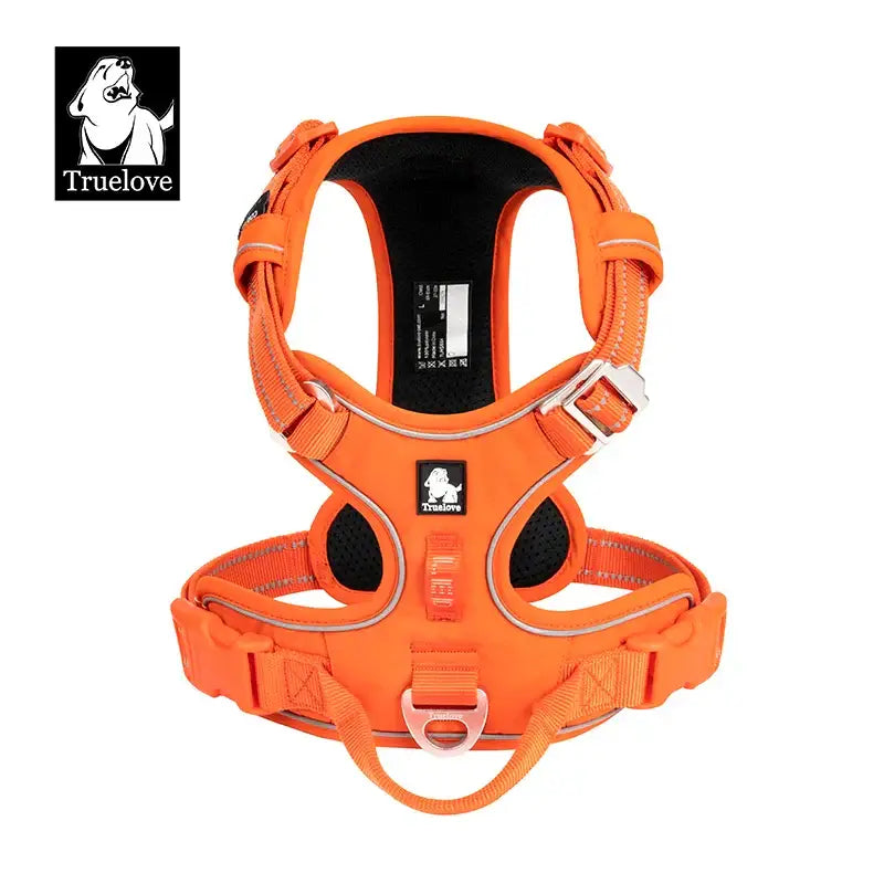 Harnais réfléchissant anti-traction pour chien
