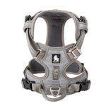 Harnais réfléchissant anti-traction pour chien - GREY / XL / China Mainland