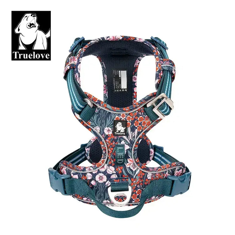 Harnais réfléchissant anti-traction pour chien - NAVY BLAZER / M / China Mainland