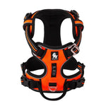 Harnais réfléchissant anti-traction pour chien - ORANGE / XS / China Mainland