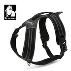 Harnais réfléchissant en nylon pour chien - black / XS(43-49cm) / france